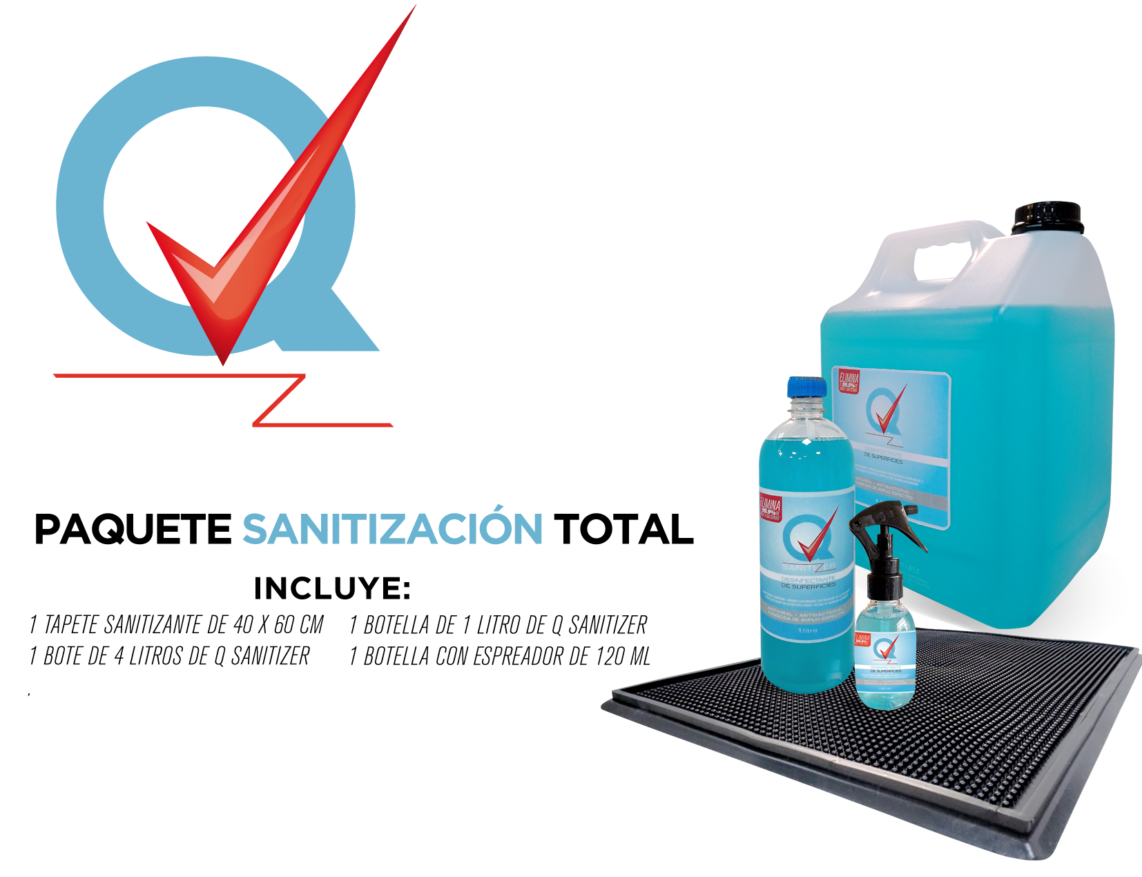Paquete Sanitización total